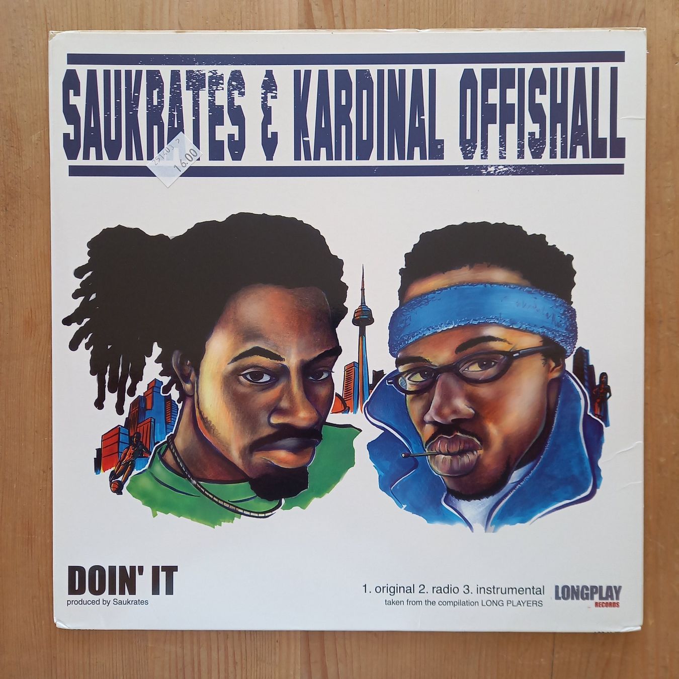 Dischi in vinile: Saukrates - Doin' It / Metropolis  12", US-2001 – Usato da münchenstein venduto da karl_heinz_krasser