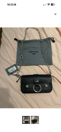 Sac Zadig & Voltaire noir cuir neuf avec étiquette
