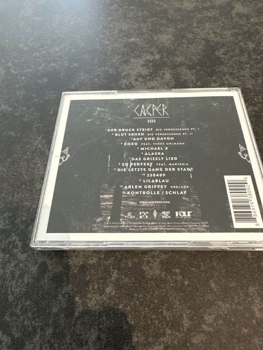 CD: Casper - XOXO CD - Album ab 1.- – Usato da Liestal venduto da forty-four_shop 1