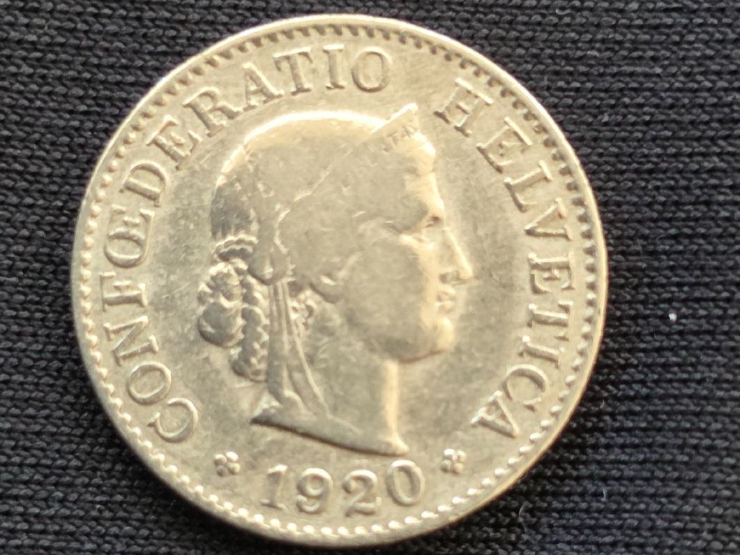 Tutti le monete: 5 cts 1920 – Usato da Genève venduto da bbastos