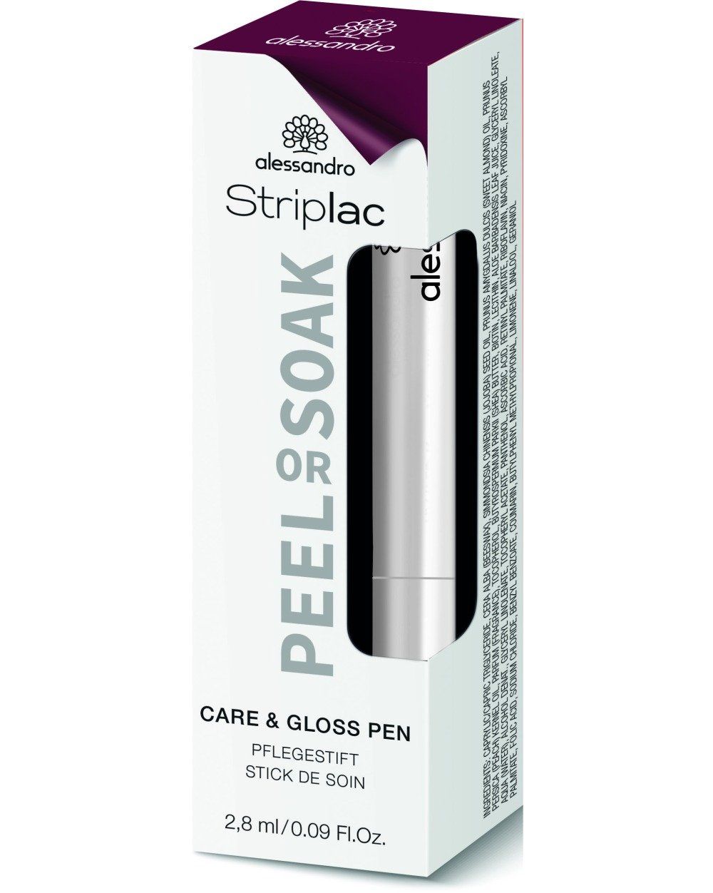 Unghie finte: STRIPLAC CARE & GLOSS FINISH Alessandro / UVP 16.95 – Nuovo e nell'imballaggio originale da Zäziwil venduto da blackpearl