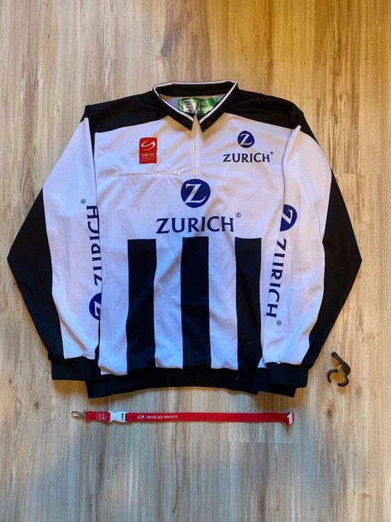 Exxact Schiedsrichter-Trikot Mit V-Ausschnitt – Schwarz-weiß Gestreift, 100% Polyester, Für Fußball, Basketball Etc.