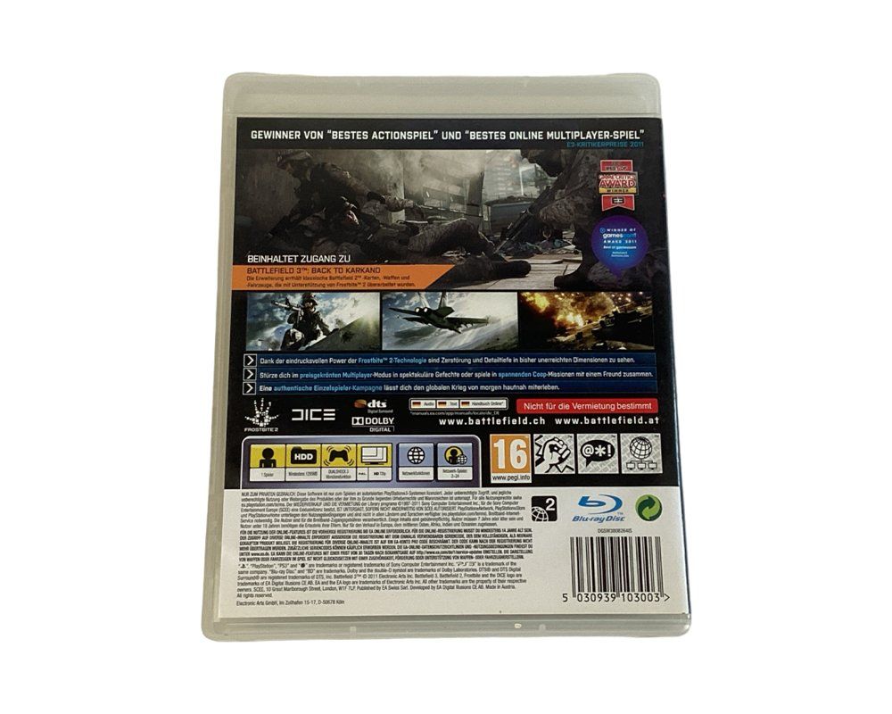 Sony Giochi: Battlefield 3 Limited Edition PS3 – Usato da Zürich venduto da Restwert_Zuerich 1