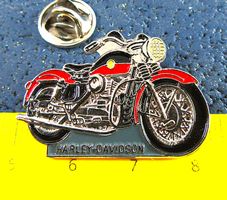 HD HARLEY-DAVIDSON "SPORTSTER" MOTOR-CYCLES PIN GEPRÄGT