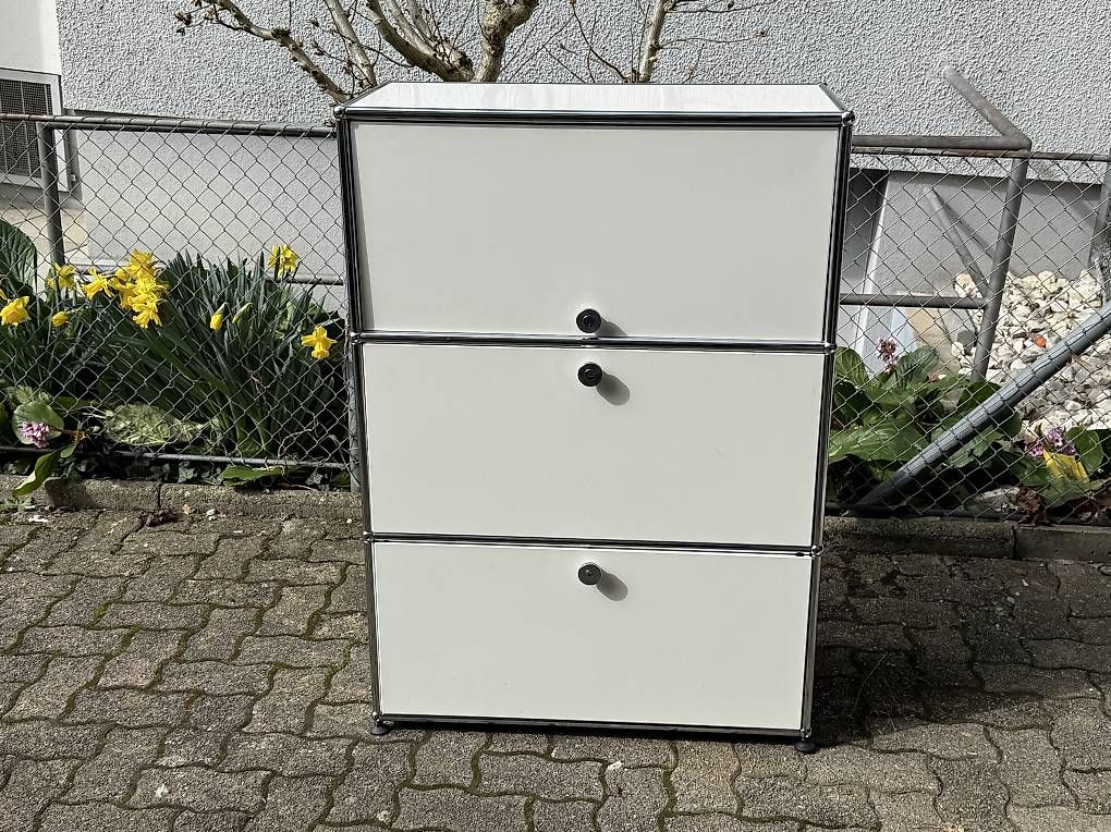 USM Kommoden: USM Haller Sideboard Reinweiss 1x3 – Gebraucht aus Dietikon von Kumar_Occasionen 1