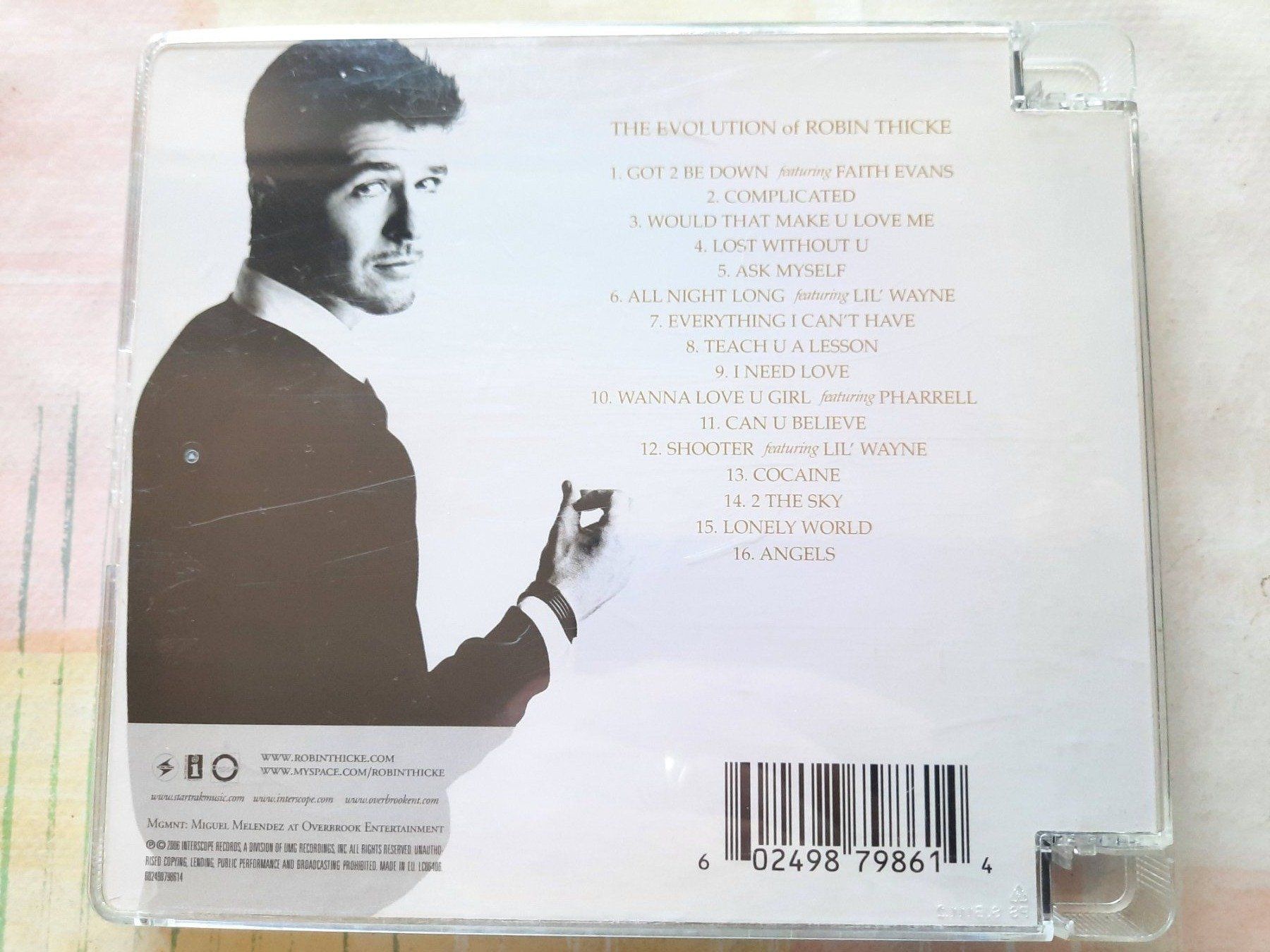 CDs: Cd the Evolution of Robin Thicke – Gebraucht aus Pully von bro_n52j 1
