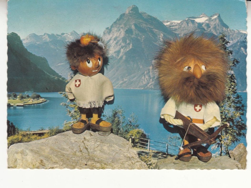 Cartoline postali: Humorkarte Kiener 2073, 1966 – Usato da Bürglen TG venduto da StampGraf