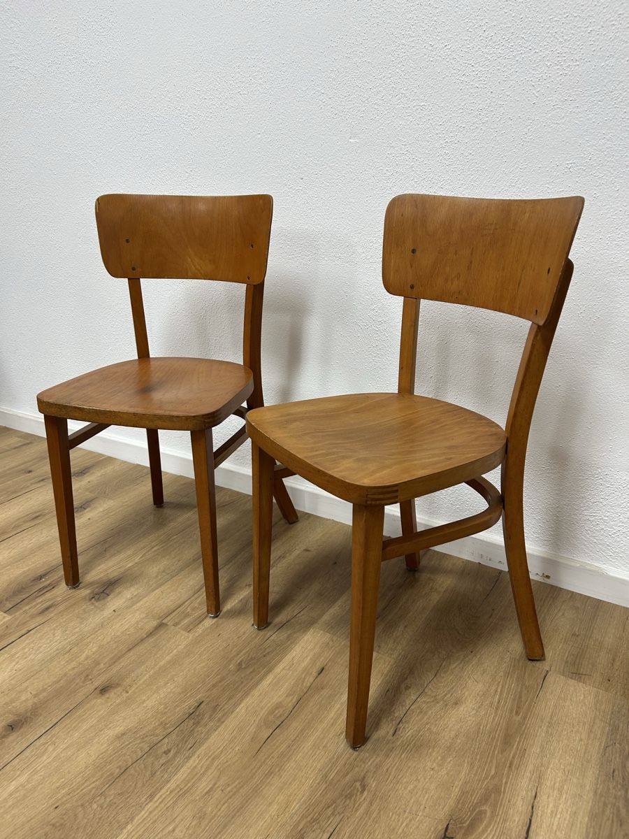 Thonet Chaises: 2er Set Bistrostühle Thonet – D'occasion à Basel par MoebelSackmann