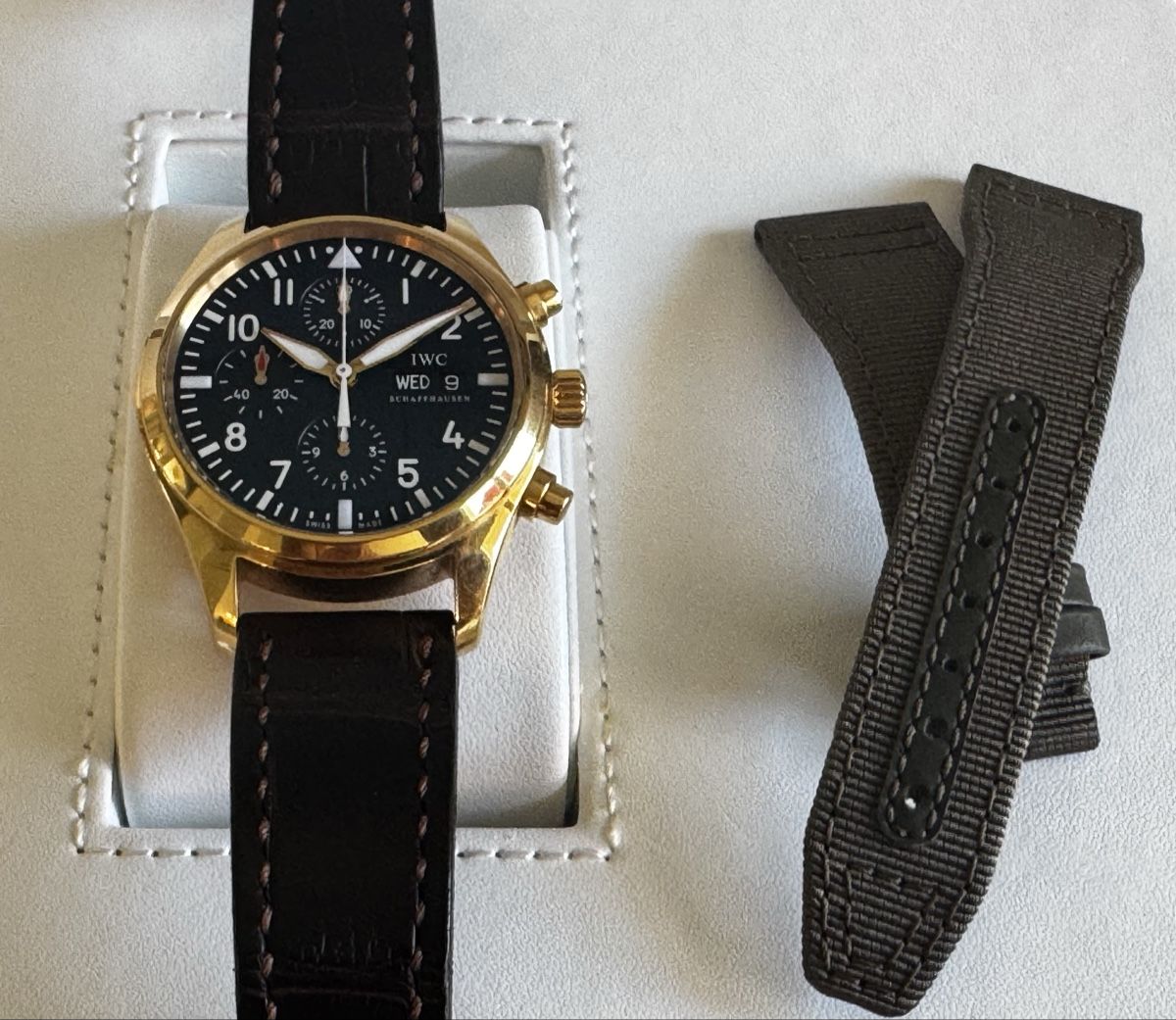 IWC Orologi: IWC Fliegerchronograph Roségold 42mm – Usato da Zürich venduto da Rbusch 6