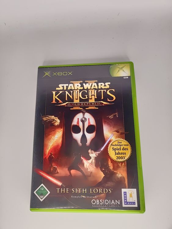 Star Wars KOTOR II – Xbox Classic – Top Zustand (Gebraucht) in Rüti ZH ...