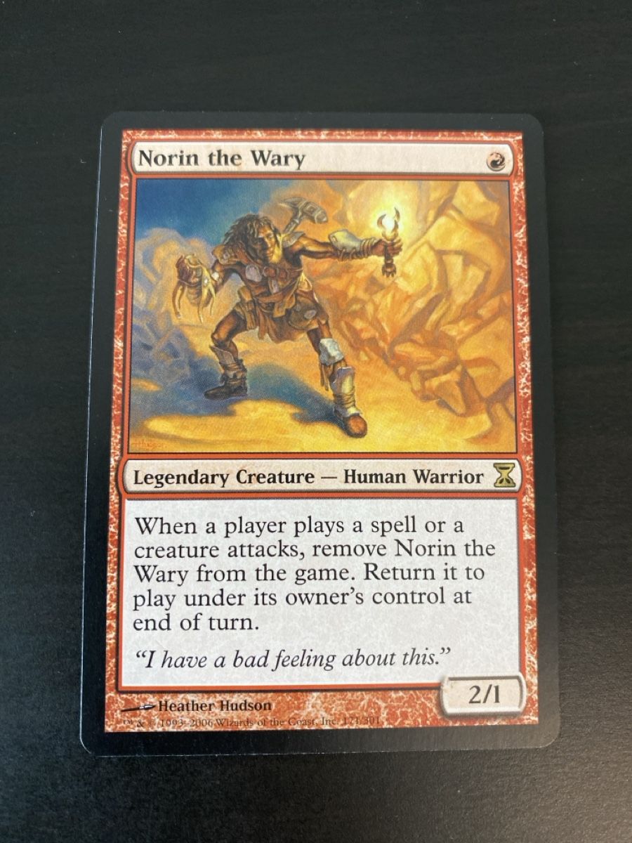 Magic The Gathering Carte collezionabili: Norin the Wary – Usato da Oberglatt ZH venduto da Finlandia1