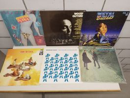 Schallplatten Konvolut mit 6 LPs 70er 80er 90er