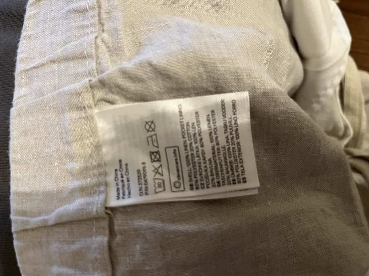 H&M Hosen: H&M Leinen Shorts Beige Grösse 46 – Gebraucht aus Zürich von 54ug 3