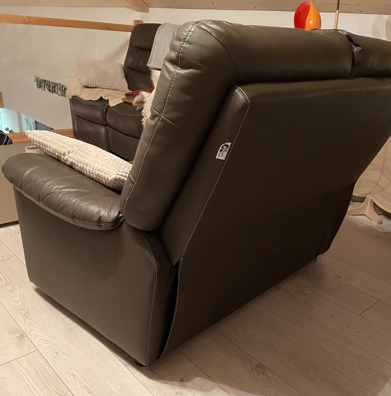 Sofas: Canapé cuir 2 places – D'occasion à La Chaux-de-Fonds par elj_5rt5 2