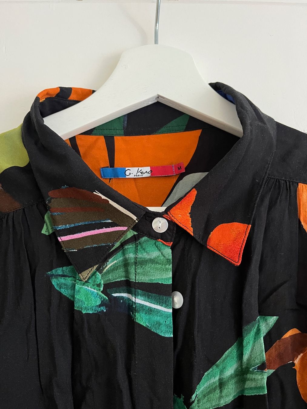 Camicette: G.Kero Paris Bluse Gr. M – Statement Print – Usato da Zürich venduto da bretxo 3