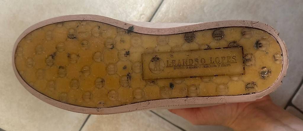 Scarpe da uomo: Leandro Lopes Quilted High-Top schuhe – Usato da Wallenwil venduto da Britishbulldog 3