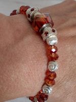 Schönes Silberarmband 925 mit Swarovskiteinen