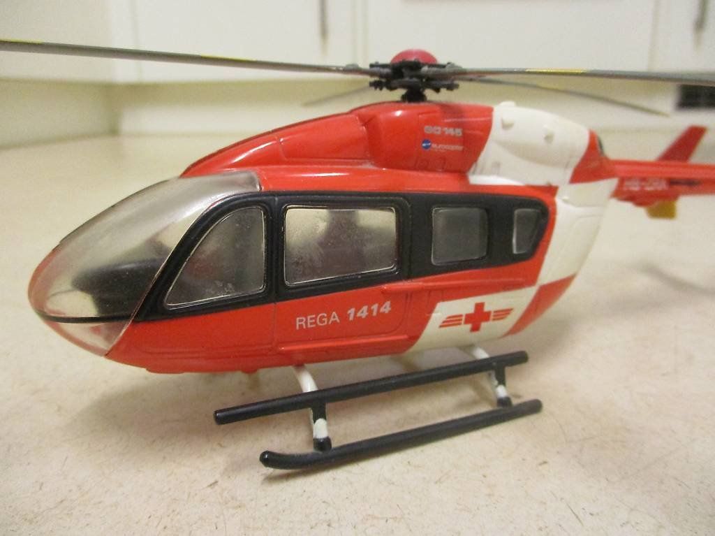 Dickie Toys Giocattoli: Dickie Swiss Rega Helicopter – Usato da Glattpark (Opfikon) venduto da Msub 1
