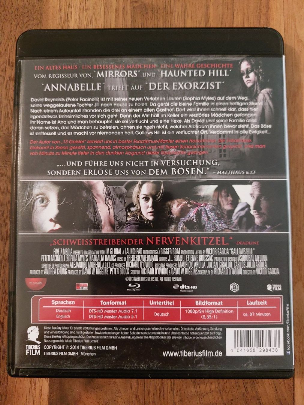 Tutti i DVDs: Blu Ray - Gallows Hill Uncut – Usato da Rheinfelden venduto da FilmAuktion 1