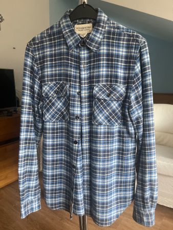 Polo Denim & Supply by Ralph Lauren Flanell Hemd Gr. S blau