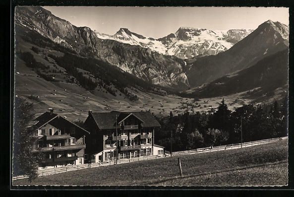 Ansichtskarten: Adelboden, Pension Alpenruhe, Blick auf  – Gebraucht aus Berlin von bartko-reher