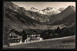 Adelboden, Pension Alpenruhe, Blick auf 