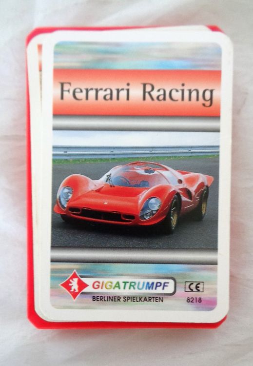 Auto Quartett Ferrari Racing | Kaufen auf Ricardo