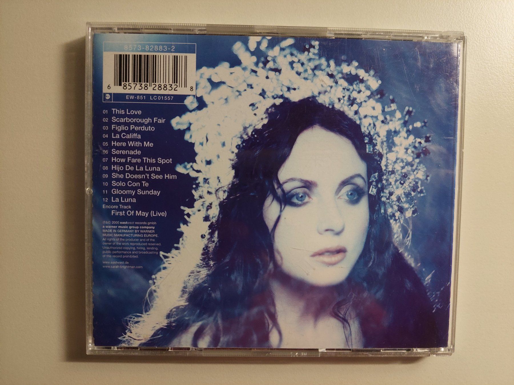 CD: CD Sarah Brightmann "La Luna" – Usato da Wil SG venduto da ram_c5j2 1