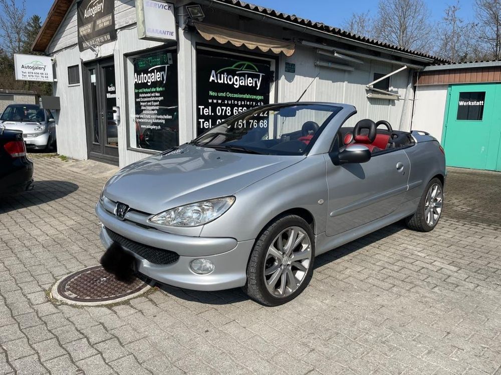 Schöner Peugeot 206 Cabi 1.6,Frisch ab MFK,neue Kupplung