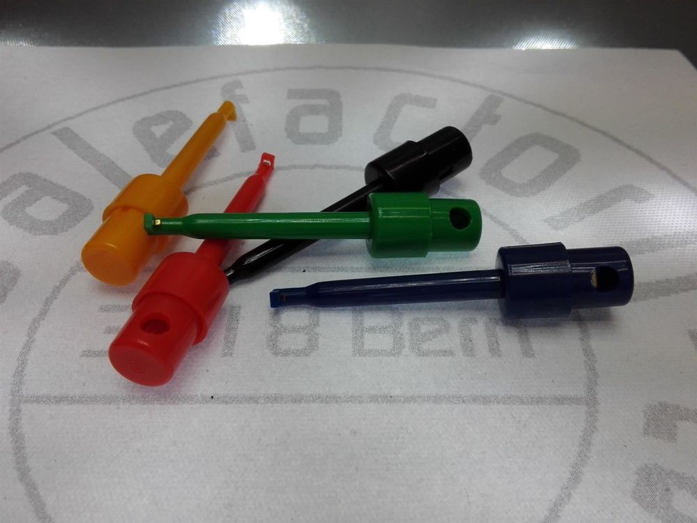 10-teiliges Logikanalyse-Kabelset - Testhaken & Sonden Für Elektronik