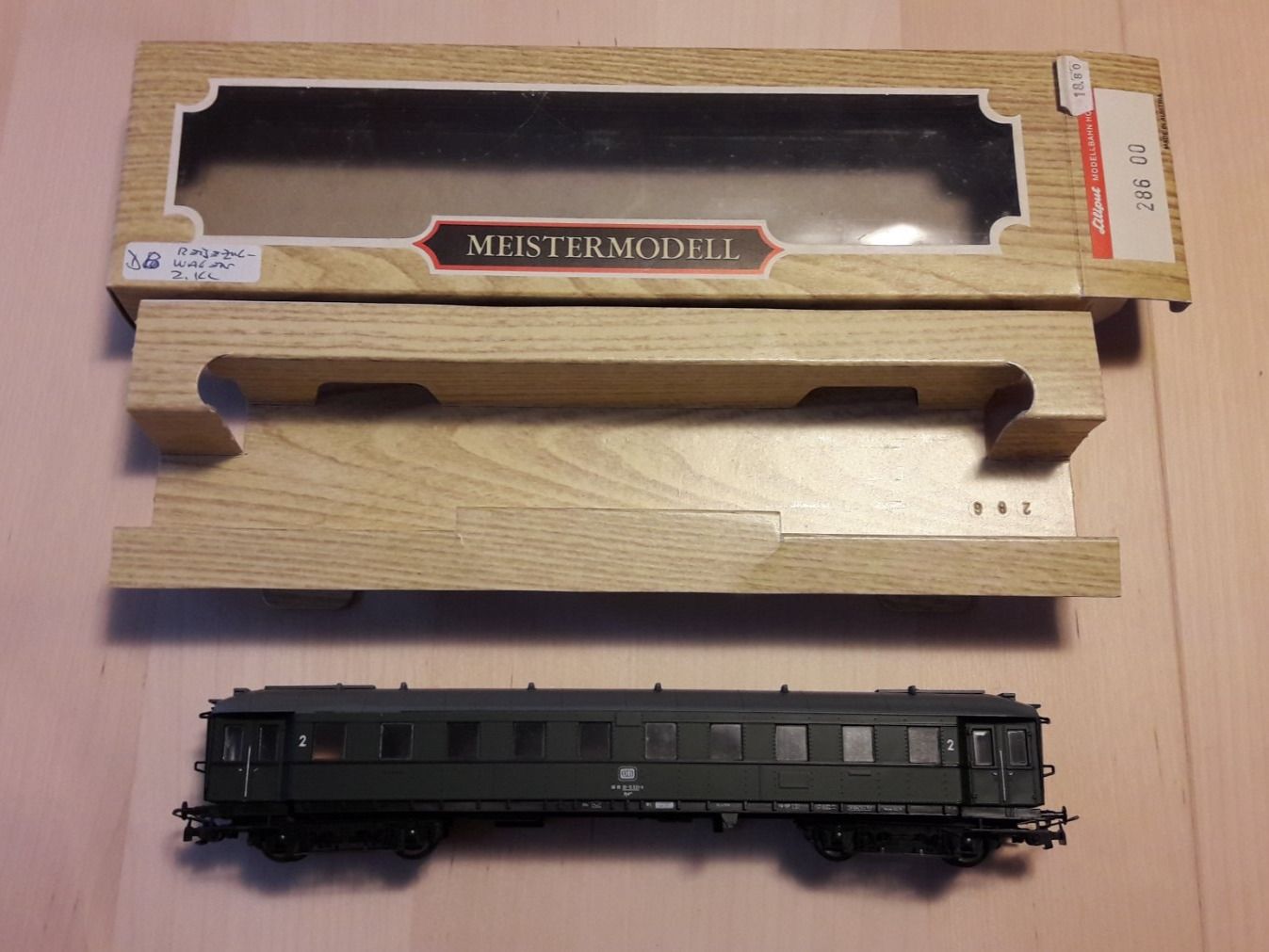 Liliput Modelleisenbahnen: Liliput HO DC : DB voiture "Bye" de 2ème classe – Gebraucht aus Buttes von Cafe2005 7