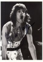 Mick Jagger - orig. sign. AK