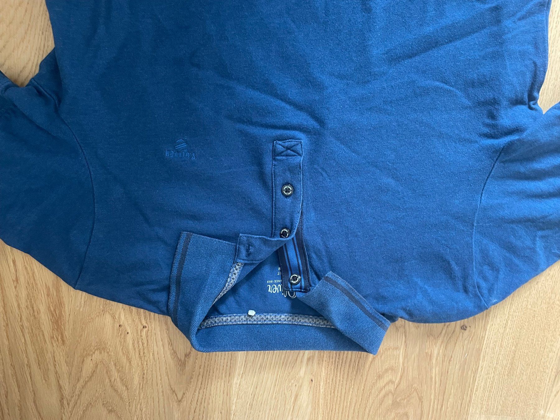 Polo-Shirts: S.Oliver Poloshirt blau Slim Fit M – Gebraucht aus Arnegg von Michirech 1