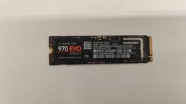 Samsung SSD 970 EVO 1TB NVMe M.2 sehr guter Zustand