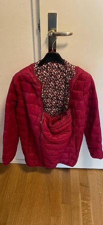 Leichte Umstandsjacke wattiert mit Babyeinsatz Gr 40/42