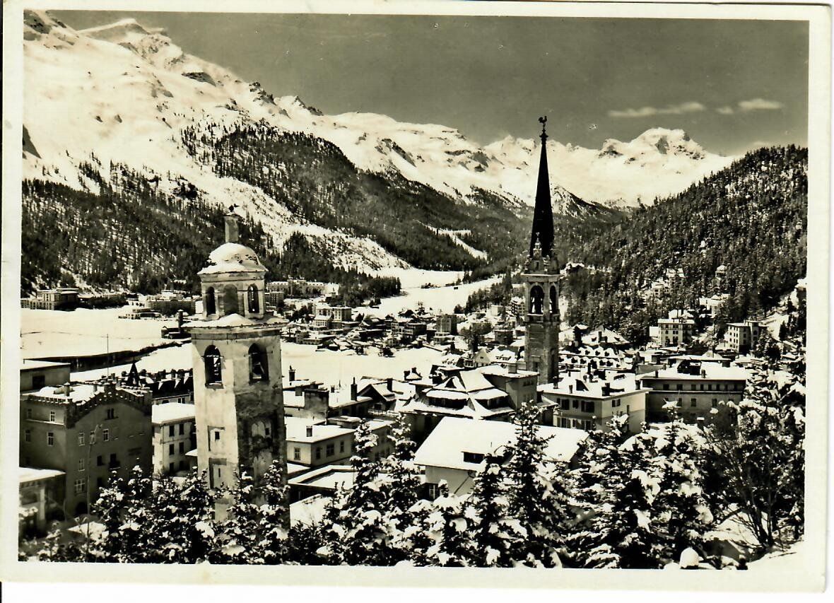 Cartes postales: St. Moritz  1956 – D'occasion à Hochdorf par Ziegel-16