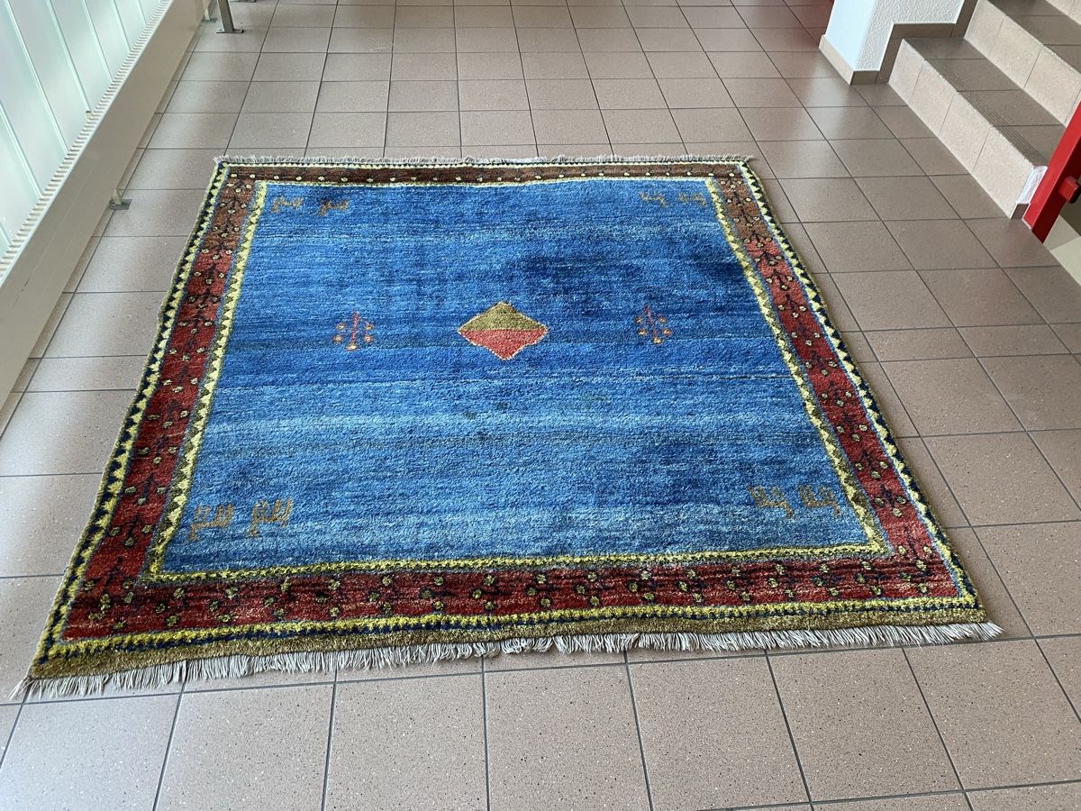 Gabbeh Tappeti: Perserteppich Gabbeh 207x207.cm – Usato da Büron venduto da Filadefia-888 1