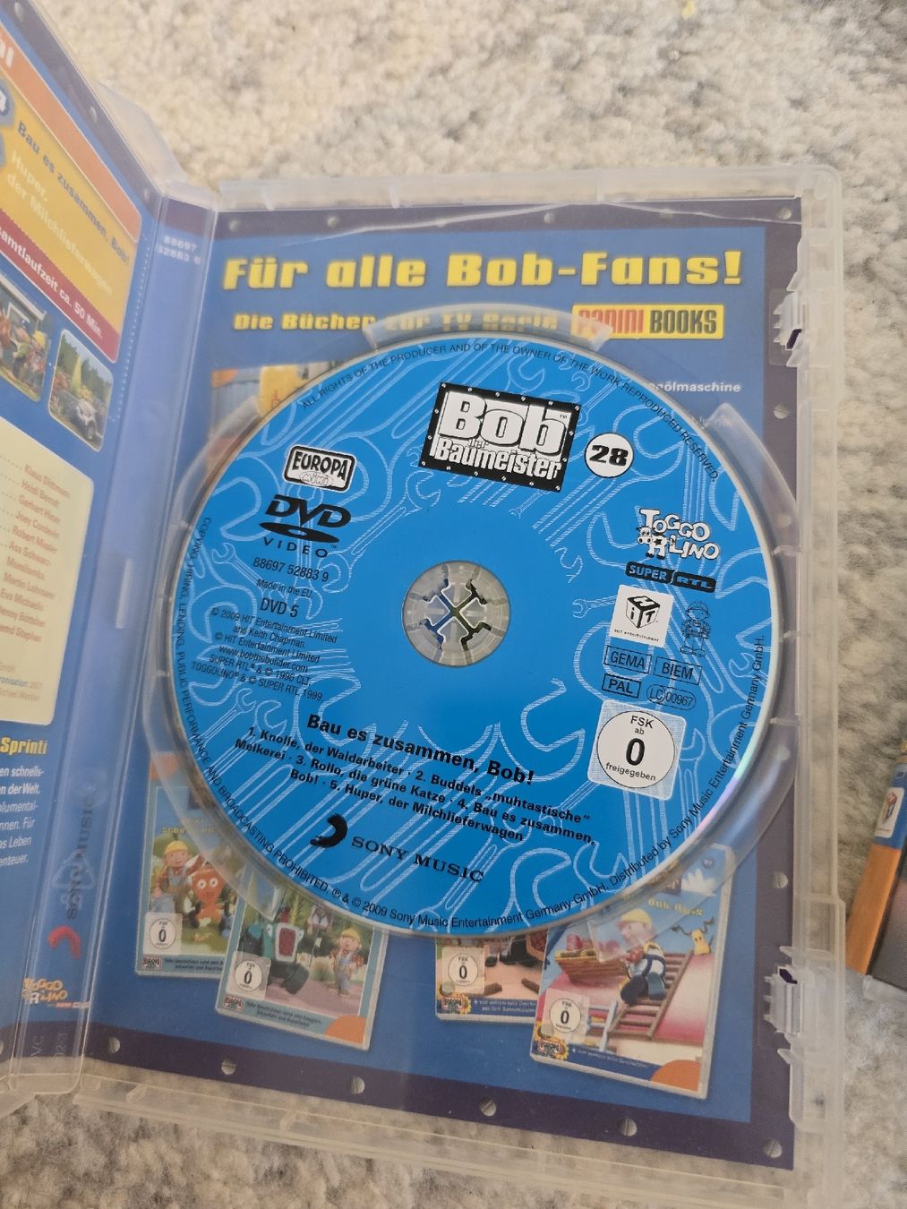 Tutti i DVDs: 2x DVDs Bob der Baumeister – Usato da Unterentfelden venduto da Panda-87 4