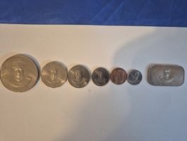 Tonga Münzen Set Jahrgang 1972 1981 Numismatik Sammeln