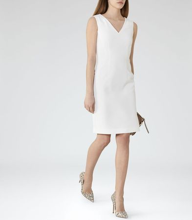 Reiss Kleid weiss Grösse EU 38 neuwertig