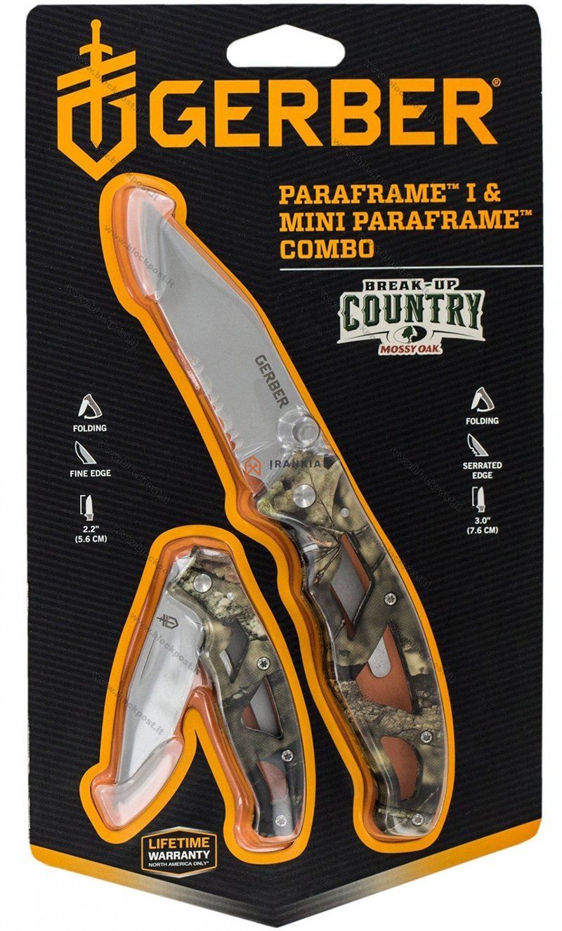 Gerber Accessori: Gerber 2er Set Paraframe und Mini – Nuovo e nell'imballaggio originale da Lachen SZ venduto da officefactoryag