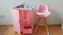 Baby Born Schrank und Stuhl 