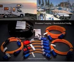 Top Angebot Premium Caravan,- Camping+Bootskabelset 9-teilig