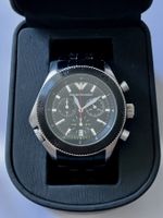 Orologio Emporio Armani cronografo uomo nero metallo