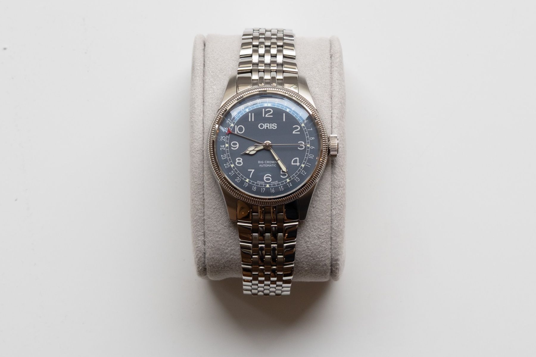 Oris Orologi: Oris Big Crown Pointer Date Box/Papers – Usato da Uster venduto da KX561