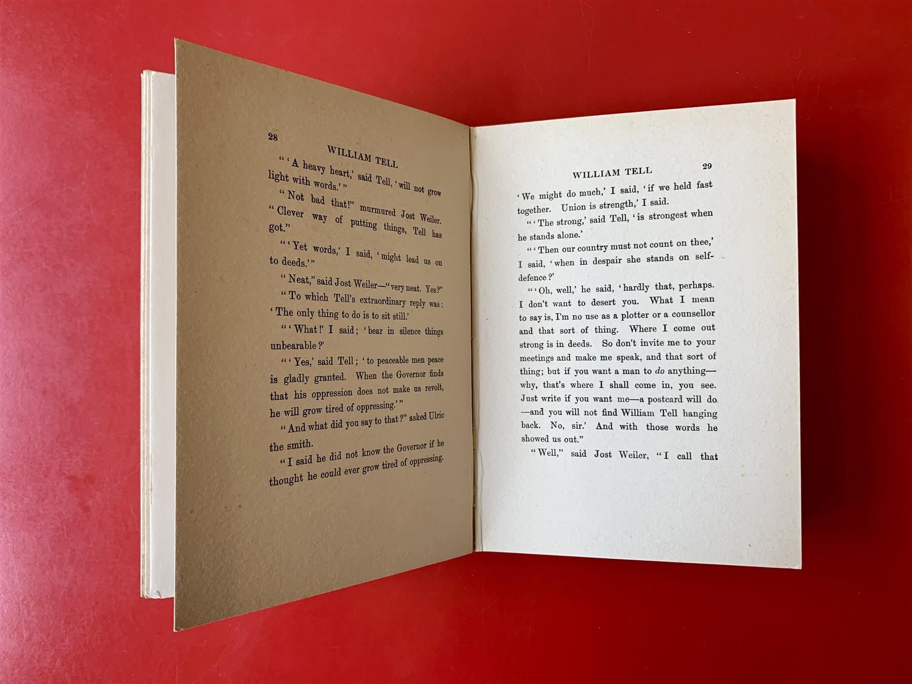 Bücher: Buch: William Tell Told Again – Gebraucht aus Zürich von ZuercherBrockenhaus 4