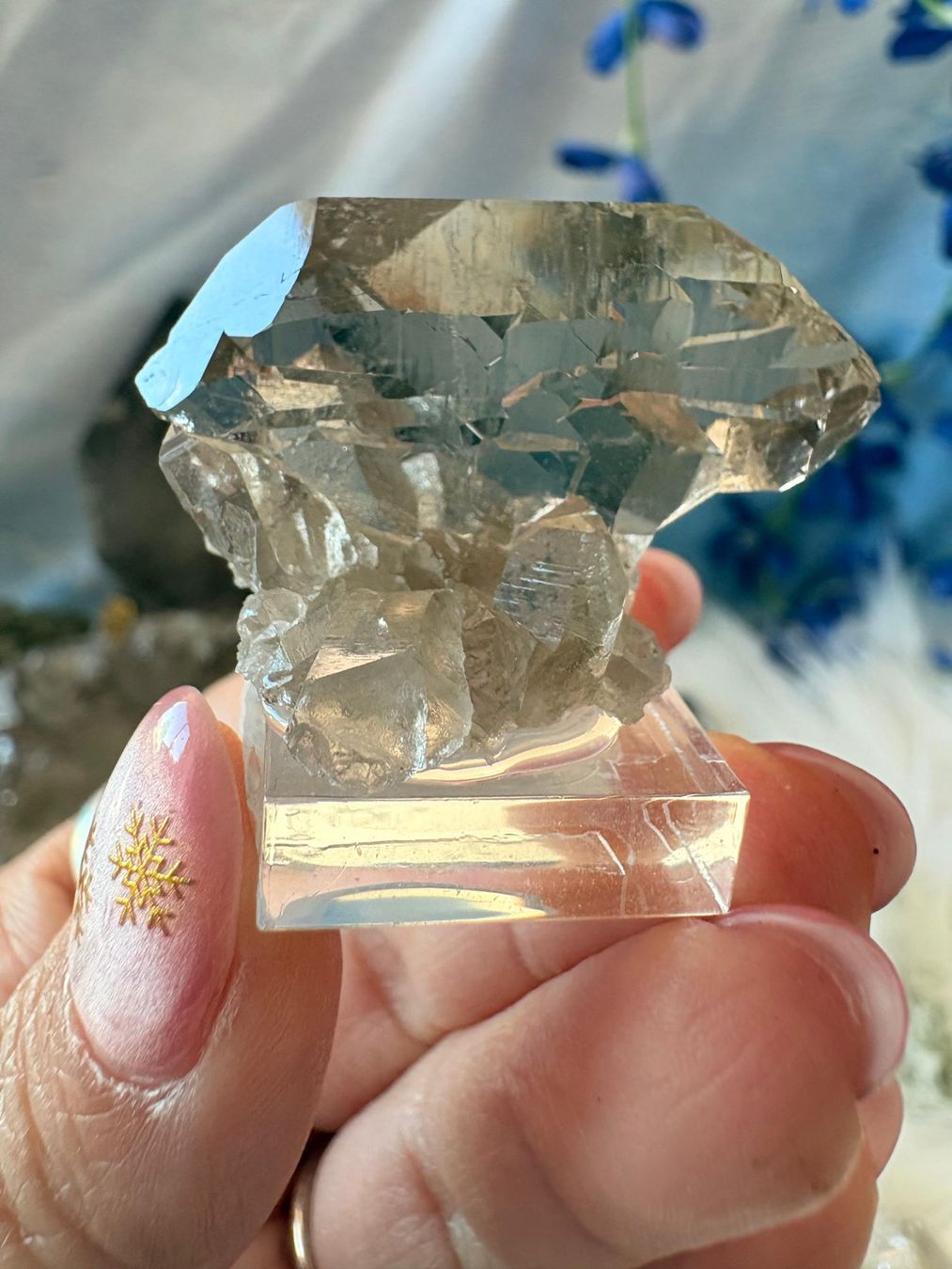 Pietre preziose: Rauchquarz Gwindel Grimelpass – Nuovo e nell'imballaggio originale da Neuheim venduto da m.hald 4
