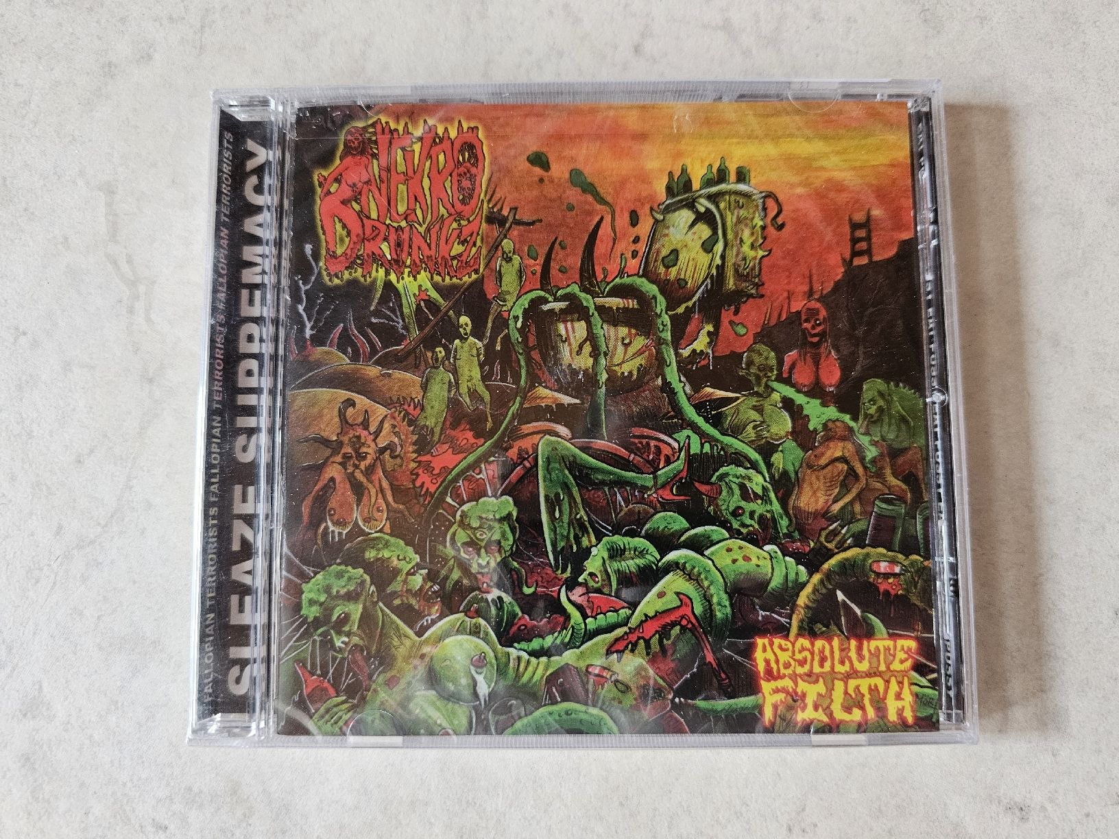 CD: Nekro Drunkz  -  Absolute Filth / Fabrikneu – Nuovo e nell'imballaggio originale da Schneisingen venduto da backstore24