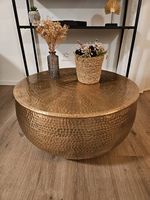 Couchtisch Sofatisch Tisch Designer Edel Gold Style