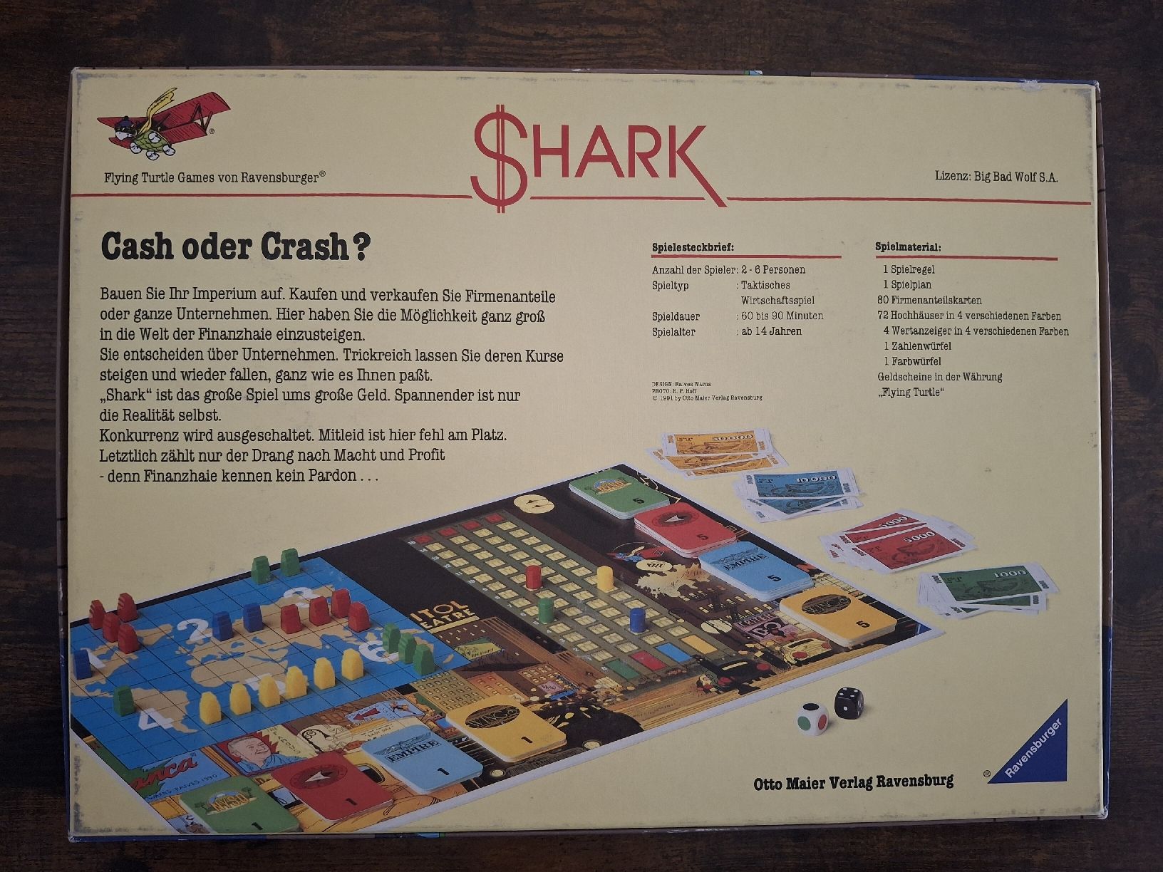 Ravensburger Giochi: Brettspiel Shark – Usato da Zürich venduto da Vordermannd86 1